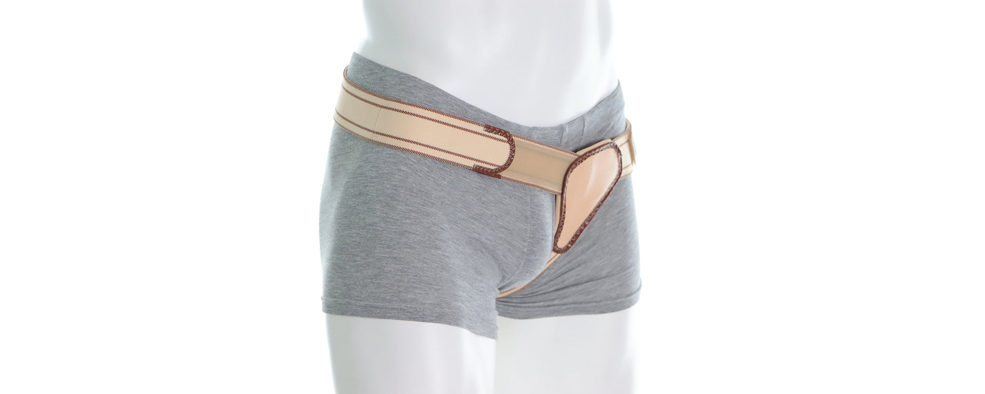 Ceinture Herniaire Inguinale - Portée Par Un Homme - Avec Sangles - Blog