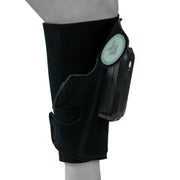 Appareil Style Bas De Contention Vue De Côté - Porté Sur Une Jambe De Femme