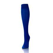 Vue intégrale des bas de support pour femme en bleu royal Doctor Brace, style et confort - Softmedi