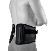 Ceinture Lombaire Pour Douleurs Au Bas Du Dos Rigide Ajustement Avec Système À Cables - Vue De Derrière