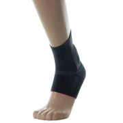 Attelle Tendon D'Achille De Compression Élastique Grise Vue Avant