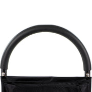 Barrière De Lit Avec pattes Vue Rapprochée De La Poignée D'appui Coussinée