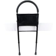 Barrière De Lit Pour Adulte Avec Pieds Et Panier Noir
