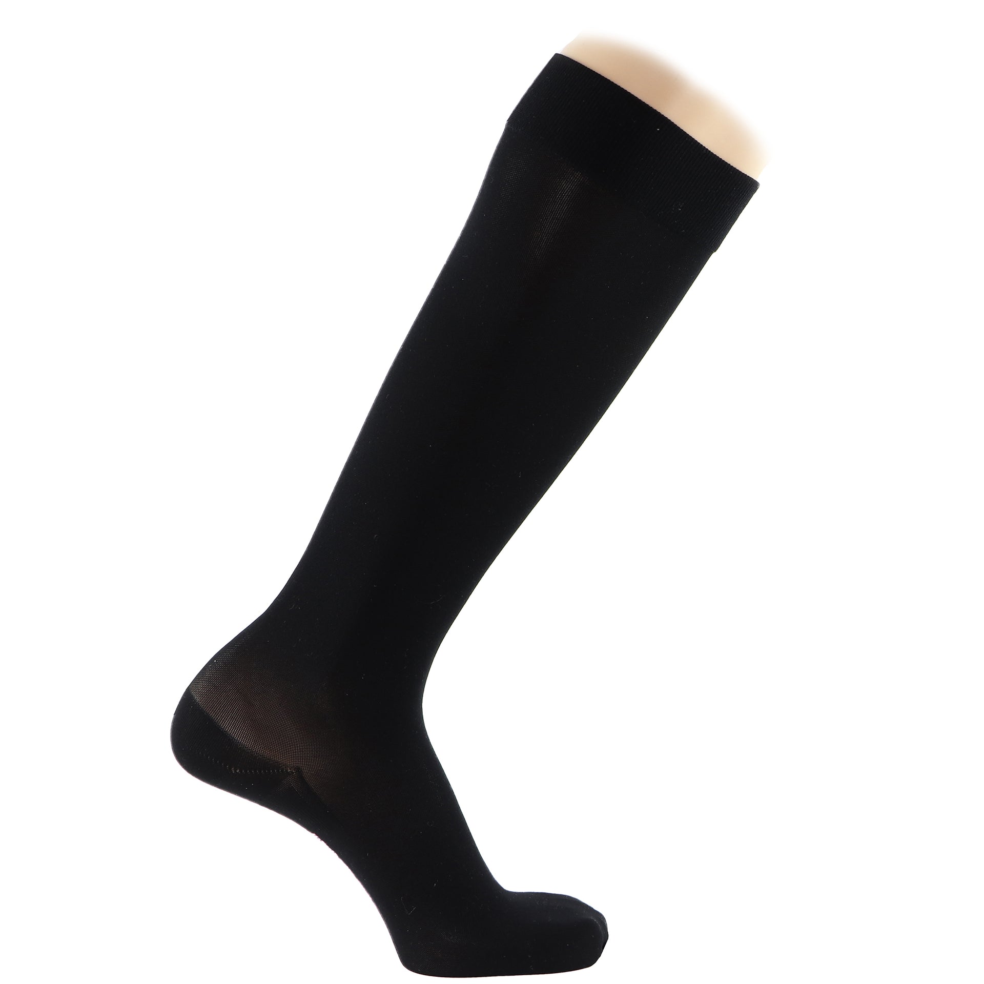 Bas De Compression Mediven Elegance 20-30 mmHg Ou 30-40 mmHg Au Mollet Couleur Noire