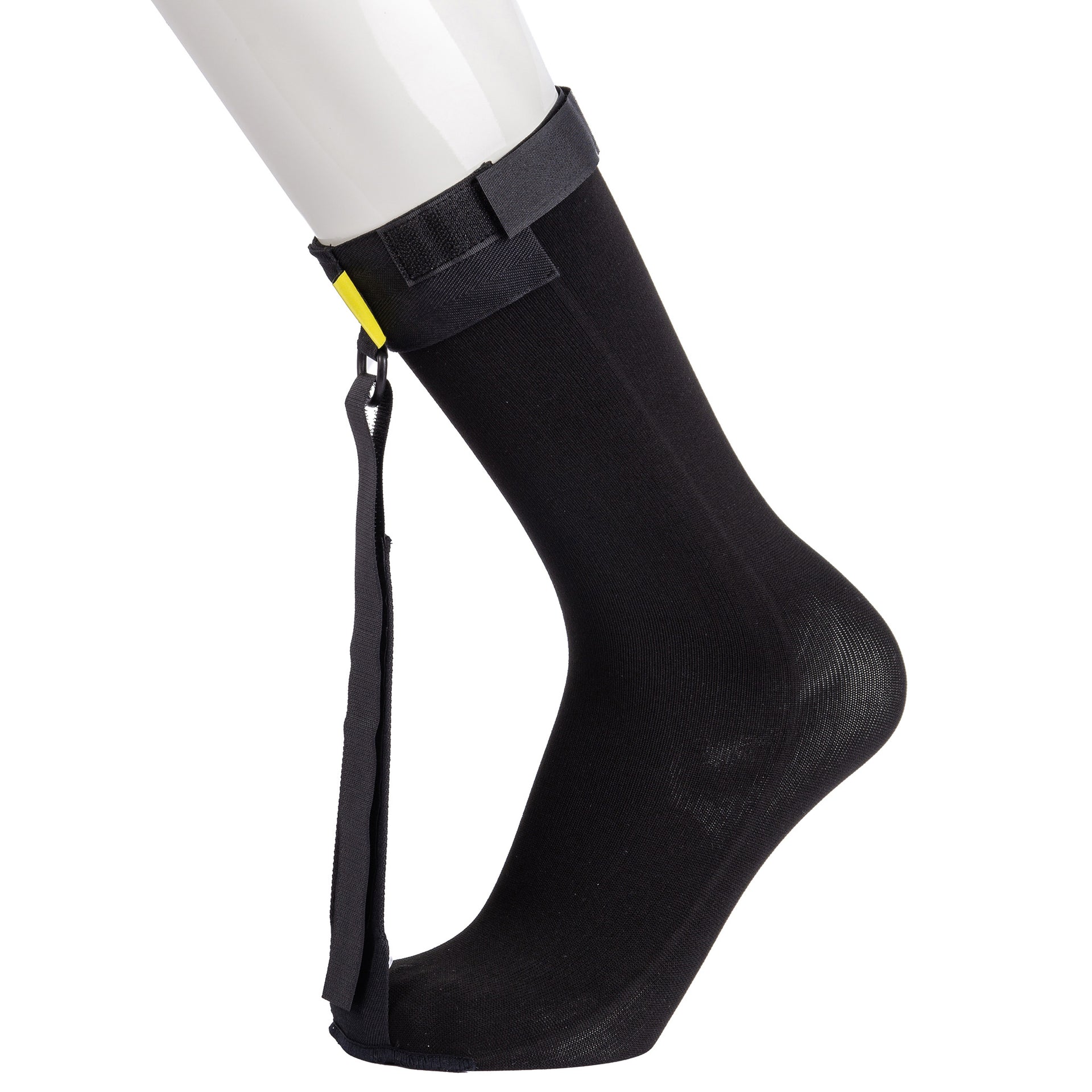 Bas De Compression Fasciite Plantaire Vue En Position Verticale