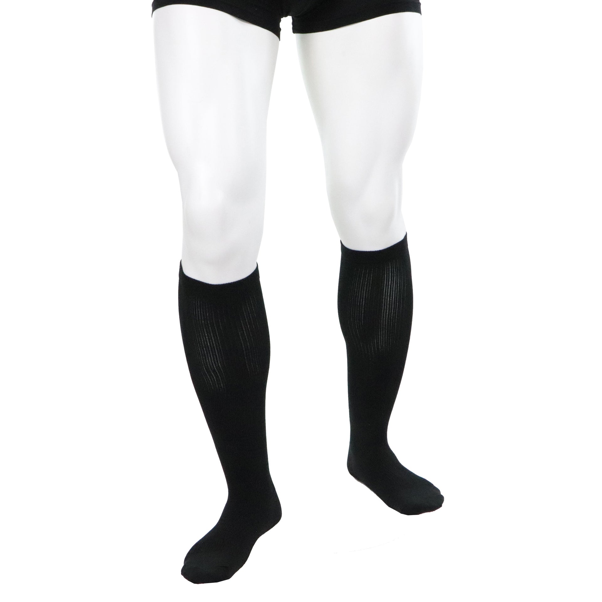 Bas De Contention Homme 20 30 mmHg Style Chaussette Noire Doctor Brace Actiman