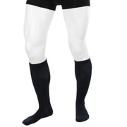 Bas De Compression Hommes 30-40 mmHg Chaussettes Bleu Marin Doctor Brace Actiman