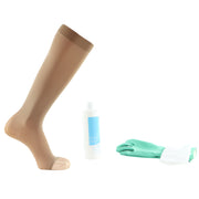 Bas De Contention À Pointe Ouverte Avec Accessoires - Offre Économique