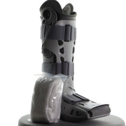 Botte Aircast Elite De Décharge Gonflable Vue Avec La Chaussette Fournie