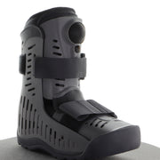 Botte De Marche Pneumatique Courte Respirable Grise Pour Fracture Ou Entorse Vue Du Côté Droit