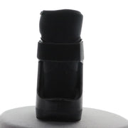 Botte De Fracture Air Cast Gonflable Courte Noire Vue De Derrière