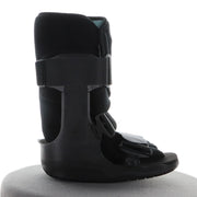 Botte Orthopédique Adulte Pneumatique Petite Noire Vue Du Côté Droit