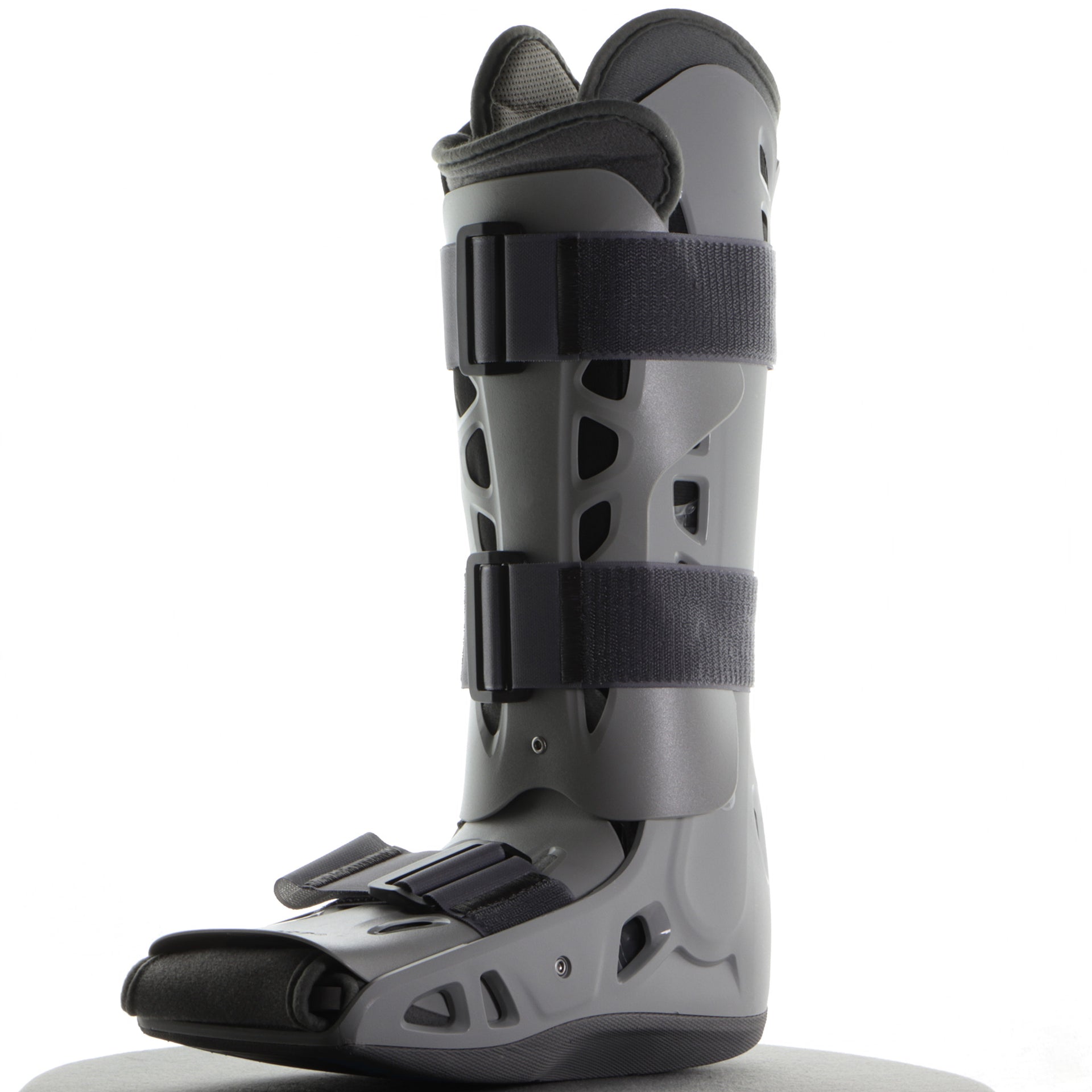 Bottes Aircast Pneumatique Modèle Élite Vue Du Côté Sans Pompe À Air