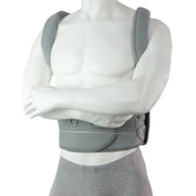 Ceinture Lombaire Et Thoracique Homme Pour Mal Au Dos De Décharge Vue Frontale