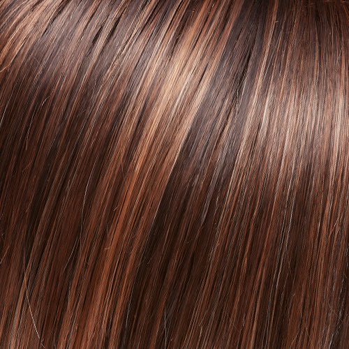 Perruque Cheveux Chocolat Synthetiques Ariana Jon Renau Couleur fs6-30-27