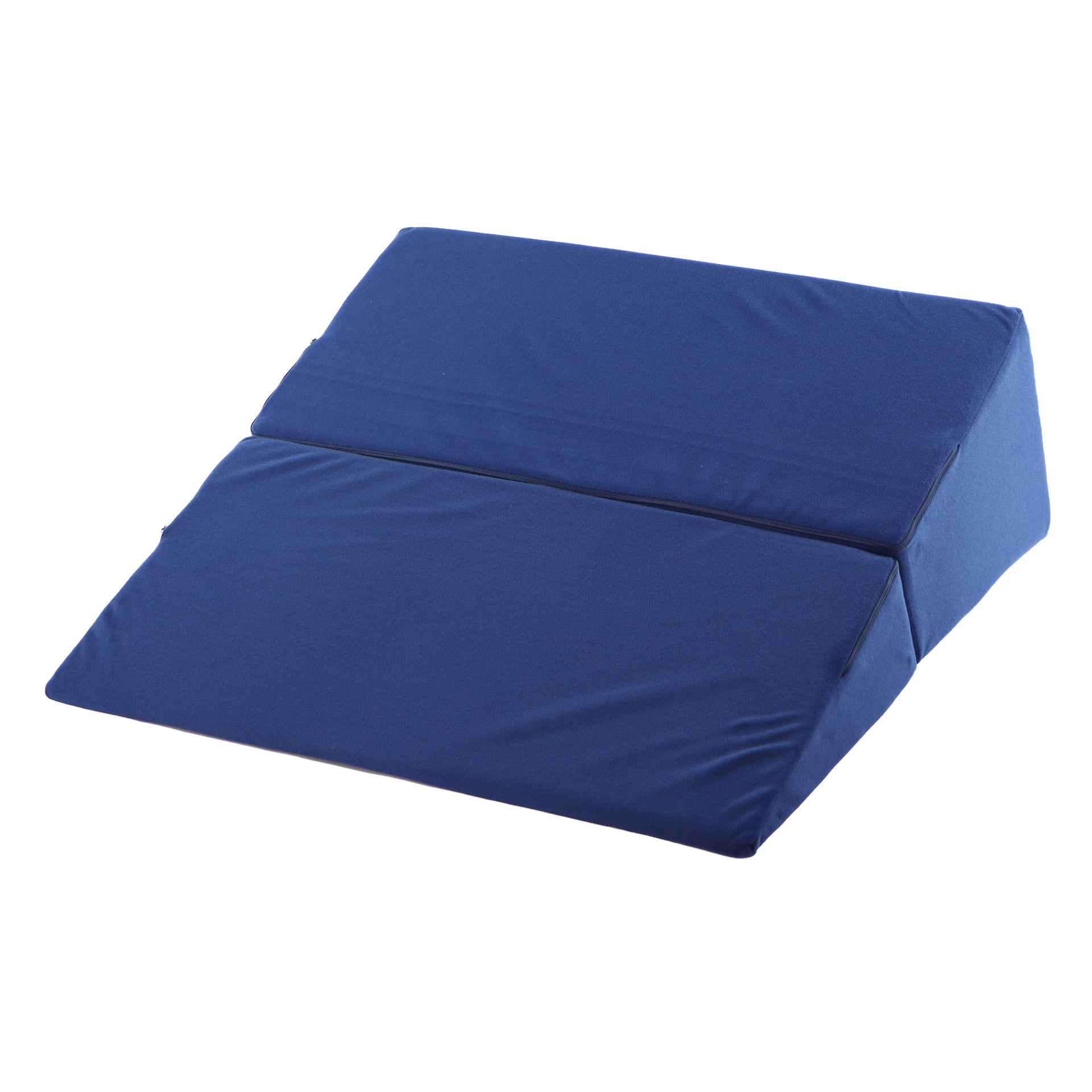 Coussin Cal De Lit En Pente Pliable Avec Housse Bleue
