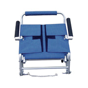 Fauteuil Roulant Léger Pour Le Voyage Pour Avion Vue Pliée