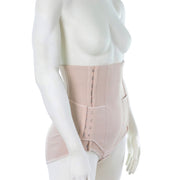 Gaine Post-opératoire Abdominoplastie Ou Gastroplastie Beige Avec Intérieur En Coton Vue Du Côté Droit