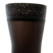 Mediven Elegance Noirs Vue De La Bande Antiglisse En Dentelle À La Cuisse