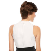 Perruque De Cheveux Courts Brunette Jon Renau Allure Vue De La Nuque