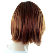 Perruque Cheveux Lisses Synthétiques Mi-Longs Scorpio Vue De Derrière