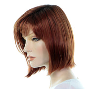 Perruque Chimio Pour Femme Mi-Longe Cheveux Lisses Scorpio Vue Avant Gauche