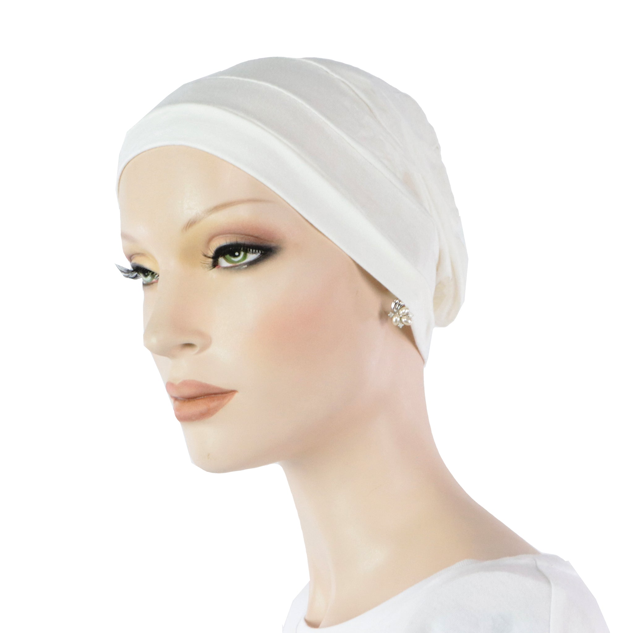 Bonnet Chimio  Femme - Style Turban - Coton - Alicia Ivoire