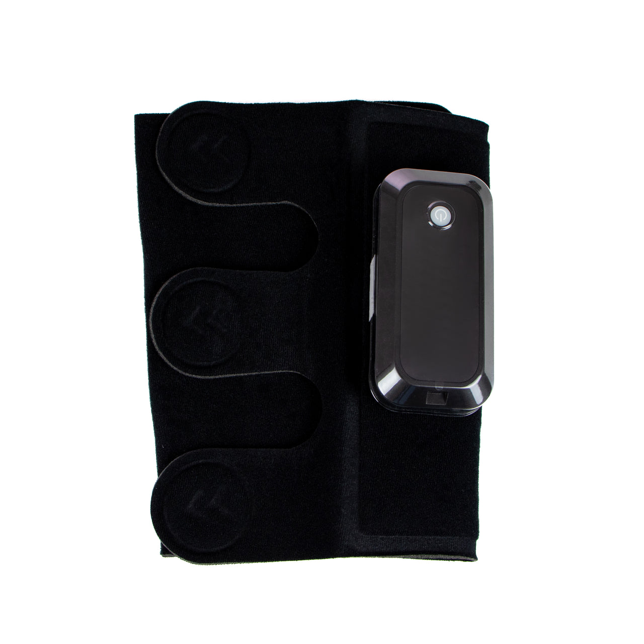 Machine Style Bas De Compression Présentée Sans Jambe - Sur Une Table - Vue Qui Montre Aussi Les 3 Ouvertures Ajustables En Velcro