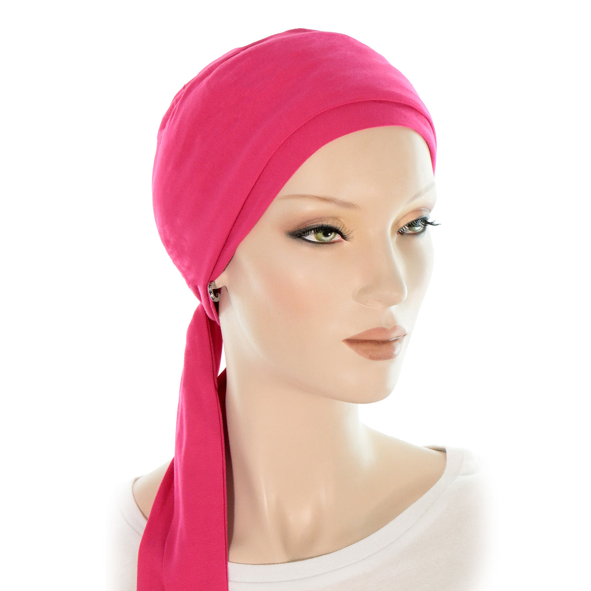 Deresina Bandana Triangle Coton Bambou - Couvre-Chef Doux Pour Perte De Cheveux, Chimio, Alopécie - Unisexe Extra Large