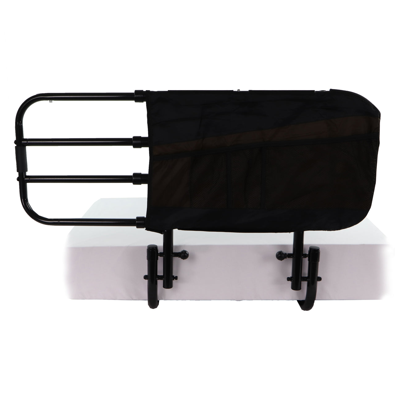 Barre De Lit Pour Personne Âgée Ajustable Pliable Avec Housse Vue Réglée À Largeur Maximale