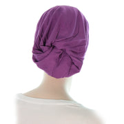 Bonnet Chimio Bambou Sans Couture Violet Beanieband Derrière