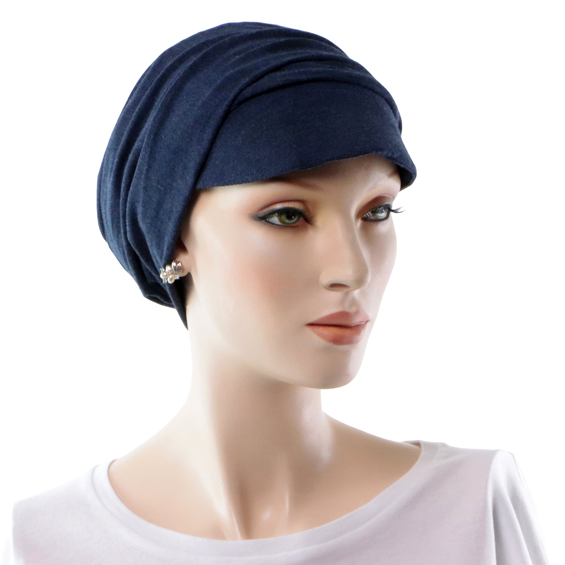 Bonnet Chimio Style Turban Noué pour Femme - Casquettes Bonnets