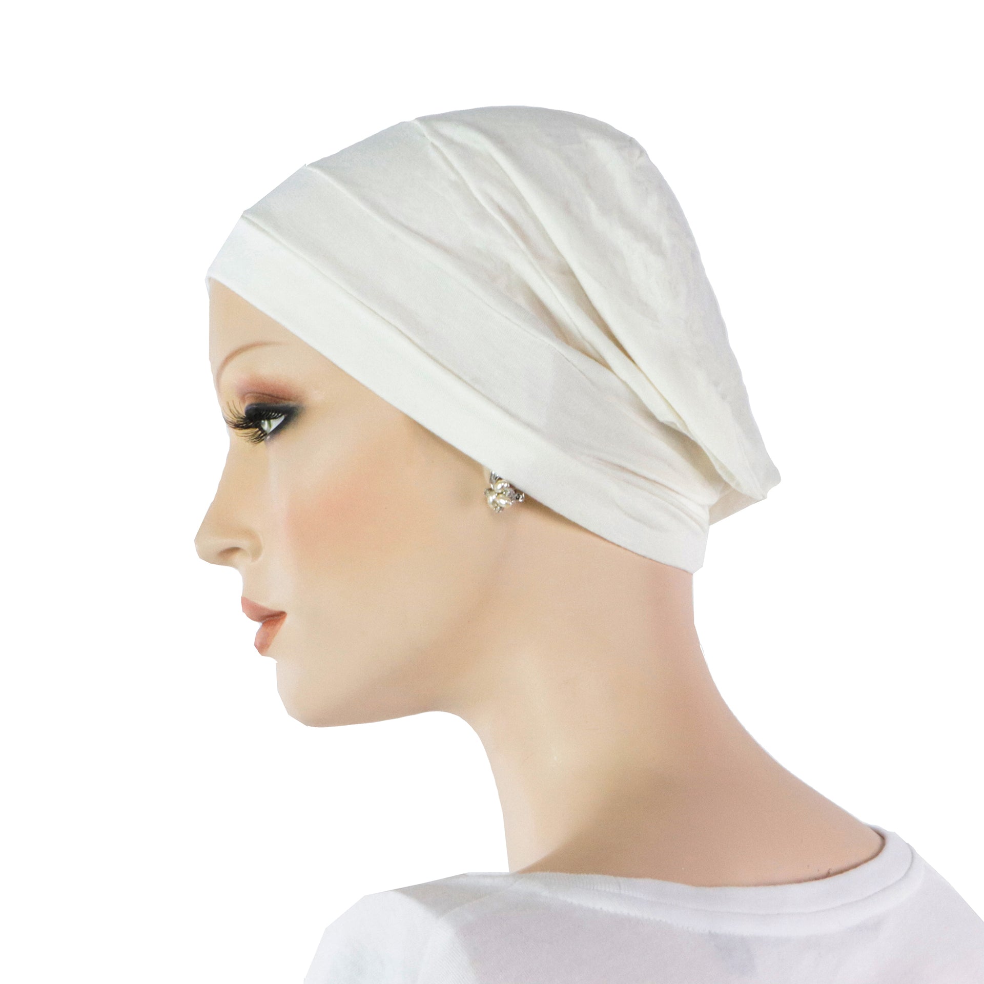 Bonnet de nuit chimio • Turbans-Perruques & Co