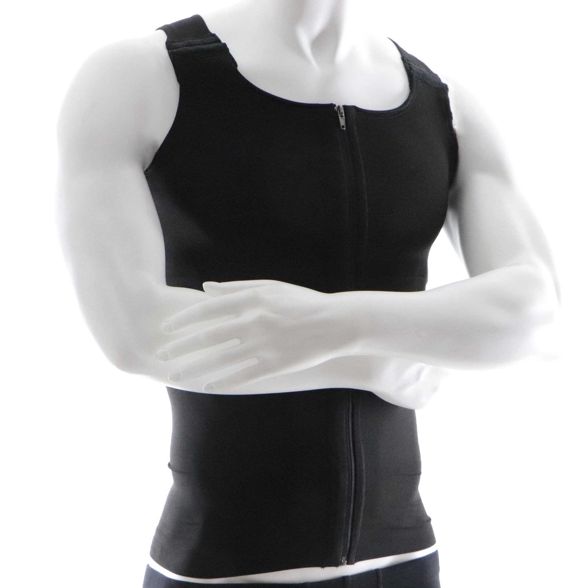 Gilet Post Opératoire - Hommes | Camisole Compressive Longue