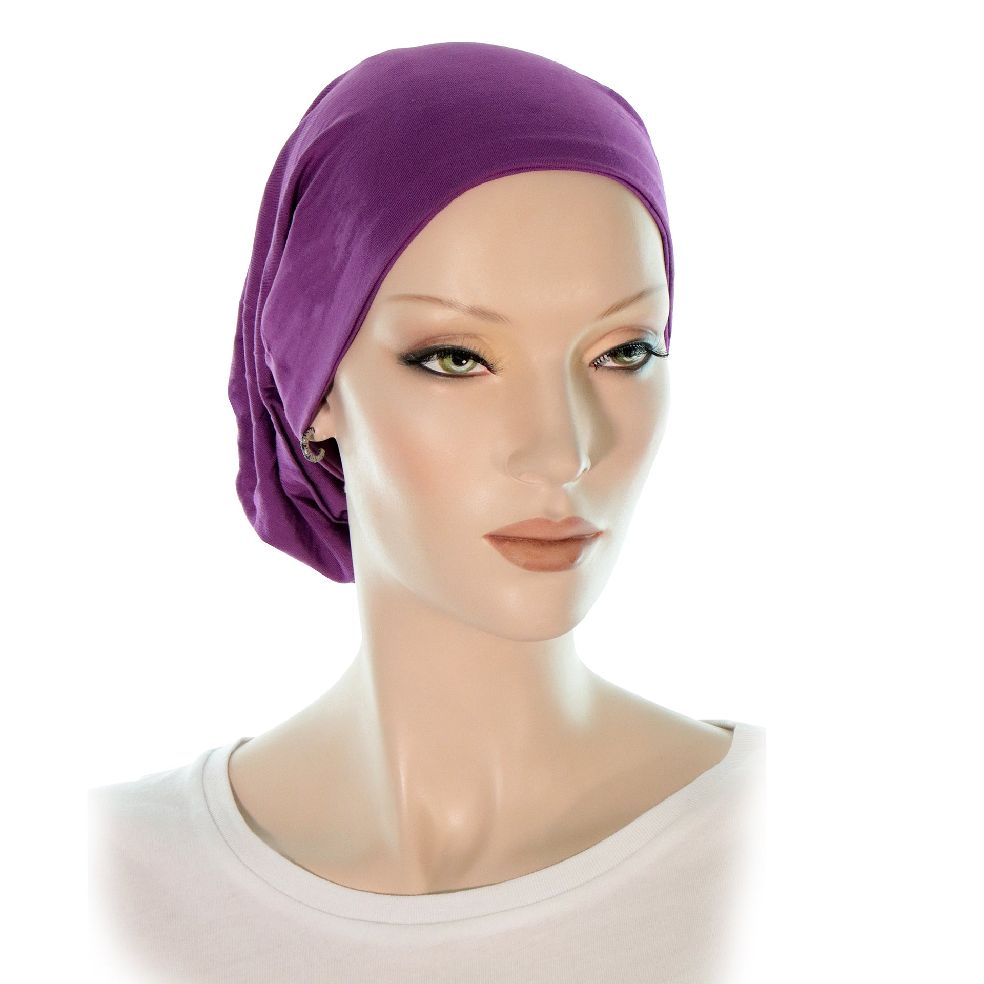 Chapeau Chimio Style Bonnet En Bambou Violet Beanieband