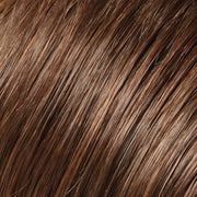Perruque Cheveux Bruns Synthetiques Jon Renau Emilia Couleur 6-33