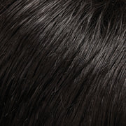 Perruque Cheveux Humains Naturels Noirs Jon Renau Carrie Couleur 1b