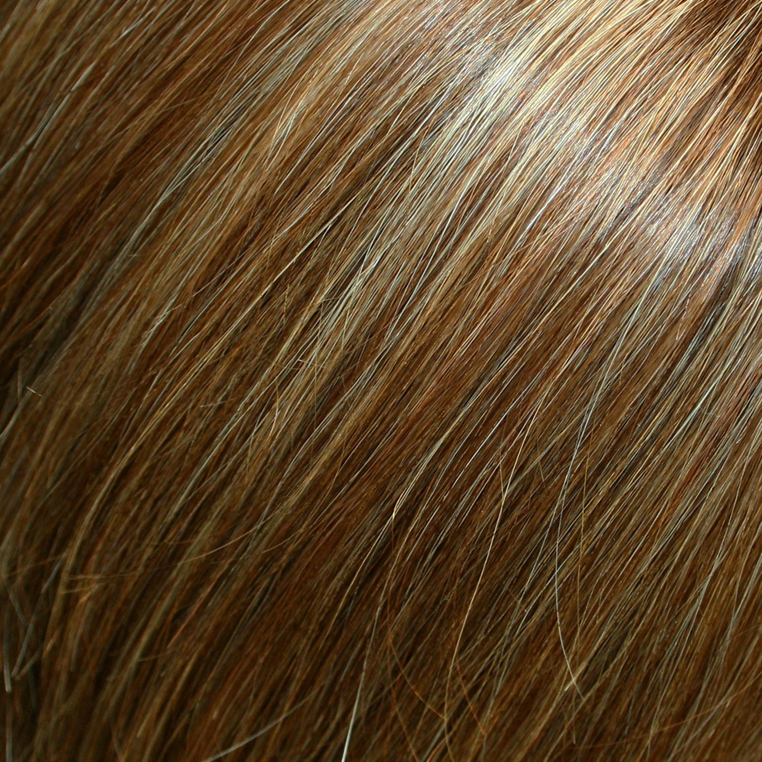 Perruque Cheveux Humains Naturels Avec Mèches Jon Renau Lea Couleur Chocolat fs26-31s6