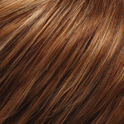 Perruque Cheveux Humains Naturels Avec Mèches Jon Renau Lea Couleur Sirop fs27