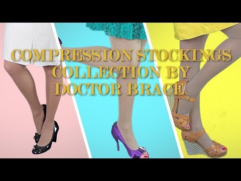 Vidéo - Bas De Compression Doctor Brace En Action Avec Différentes Couleur