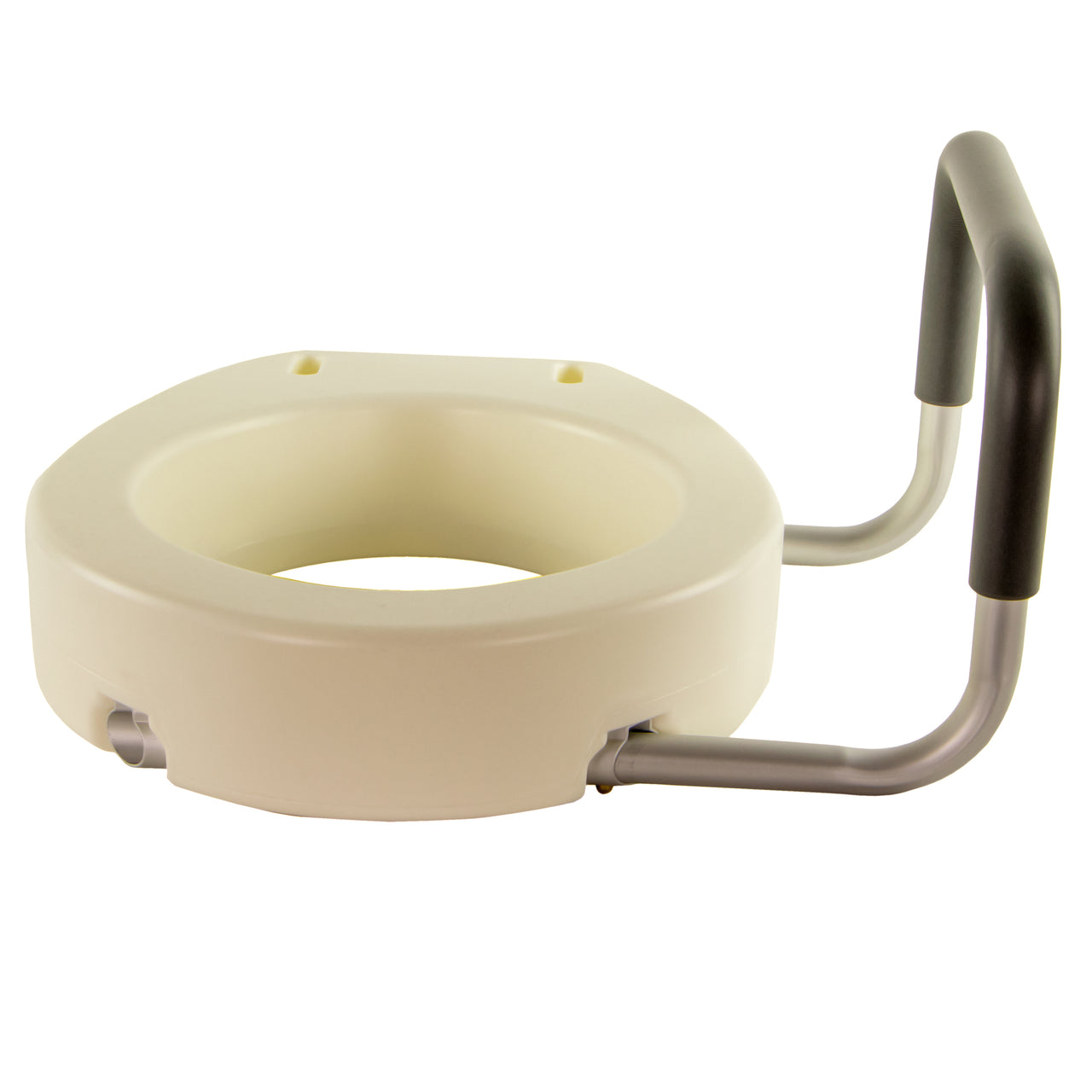 Rehausseur De Toilette Ronde Ou Longue Vue Avec Un Accoudoir Enlevé